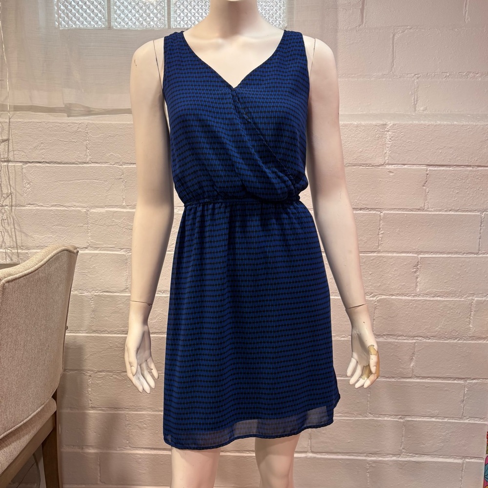 Faux wrap dress